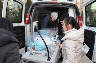 周宁县妇婴监护型护送